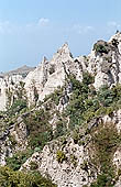 Pirin Mountains, the sand pyramids of Melnik 